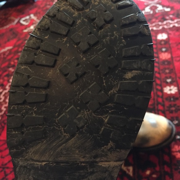 NEW Never Worn Free People Tortuga Combat Boots 7 - Picture 7 of 7